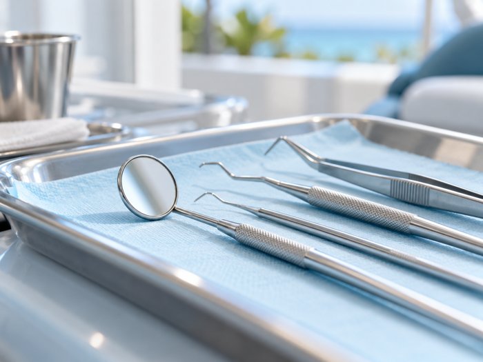 Instrumental dental y cuidado de cada detalle